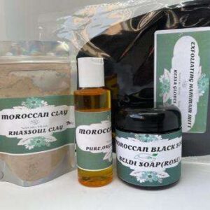 Hammam Bath Kit/Traditional Moroccan Bath Kit